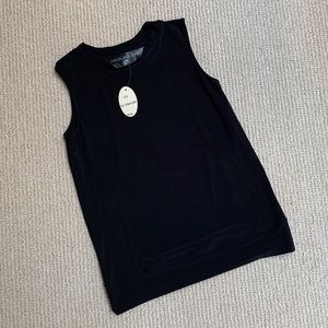 NWT Kamali Kulture XS black athleisure top